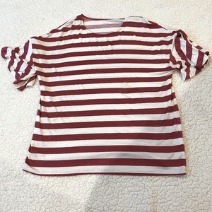 A.N.A striped shirt